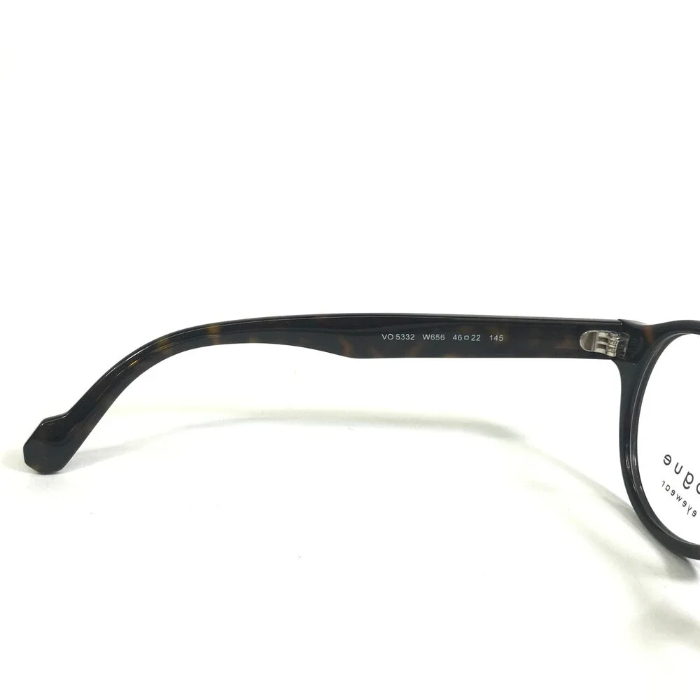 Vogue Eyeglasses Frames VO5332 W656 Brown Tortoise Round Full Rim 46-22-145
